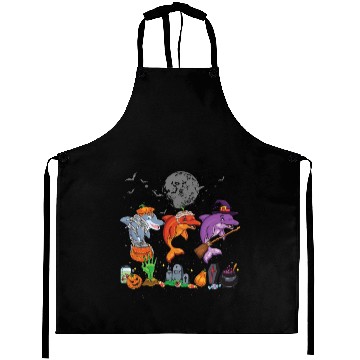 Discover Mummy Pumpkin Witch Dolphin Halloween Aprons