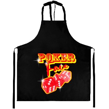 Discover poker face Aprons