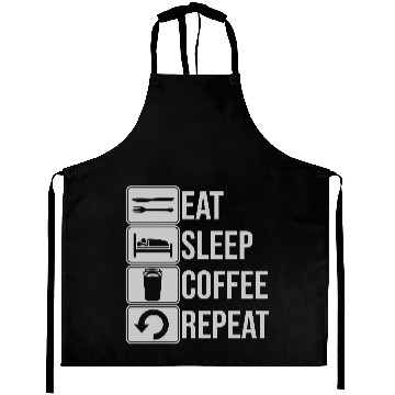 Discover coffee drink daily repeat Aprons