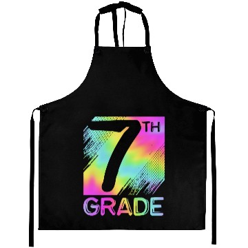Discover First Day Of School 7th Grade Aprons