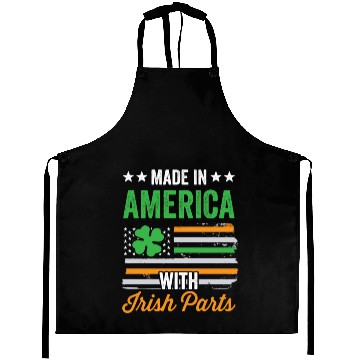 Discover Made In America With Irish Parts Ireland Gaelic Aprons