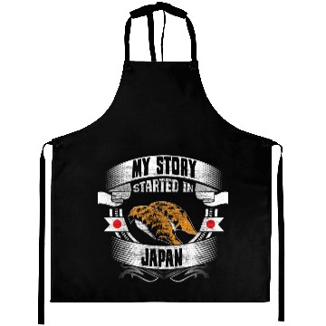 Discover Japan Cherry Blossom Japanese Gift Idea Aprons