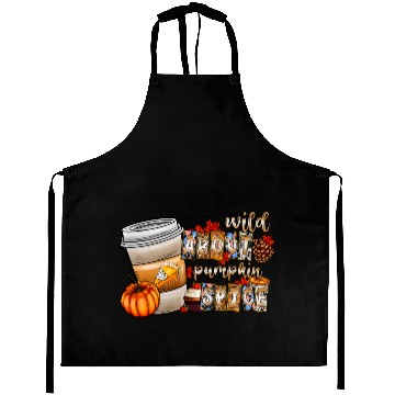 Discover Wild About Pumpkin Spice Aprons