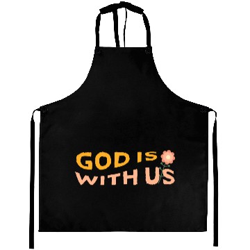 Discover God Is With Us Flower Aprons