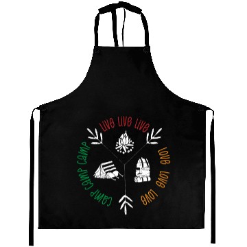 Discover Camping Camper Present Nature Lover Van Aprons