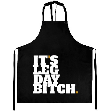Discover leg day gym Aprons