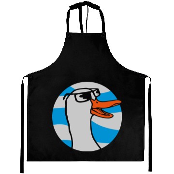 Discover Logo Circle Sunglasses Goose Aprons