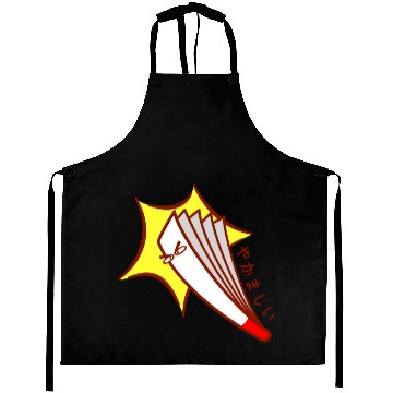 Discover Angry Paper Fan | 喧しい Aprons