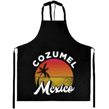 Discover Cozumel Mexico Sunset Aprons