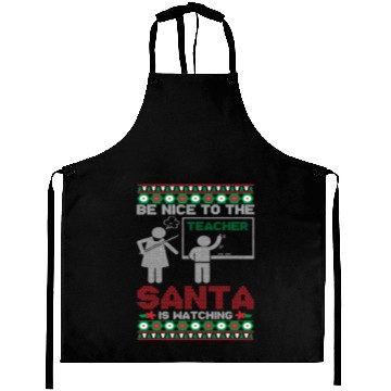 Discover Funny Teacher Ugly Christmas Aprons