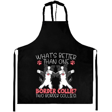Discover Border Collie Whisperer Dog Lover Puppy Owner Pup Aprons