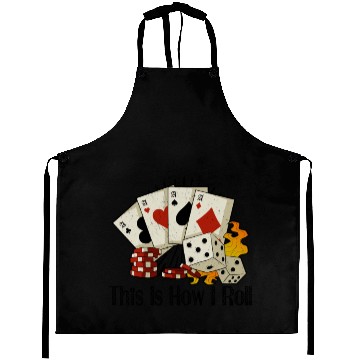 Discover Poker Casino Poker Player Gambling Roulette Gift Aprons