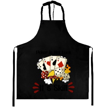 Discover Poker Casino Poker Player Gambling Roulette Gift Aprons