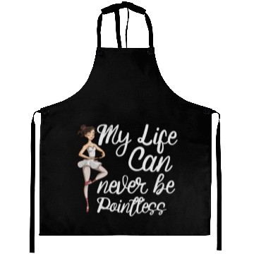 Discover Ballet Ballerina Dance Dancer Dancing Ballet Gift Aprons