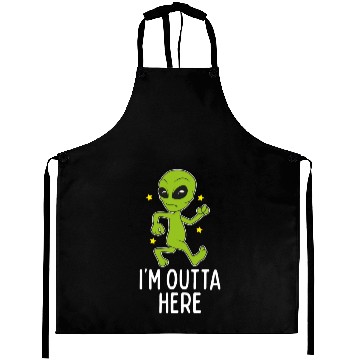 Discover I'M Outta Here Alien Storm Area 51 Alien Running A Aprons