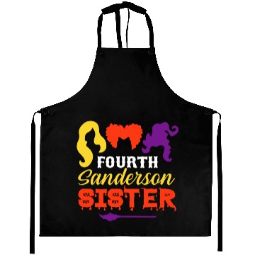 Discover Fourth sanderson sister funny halloween Aprons 2