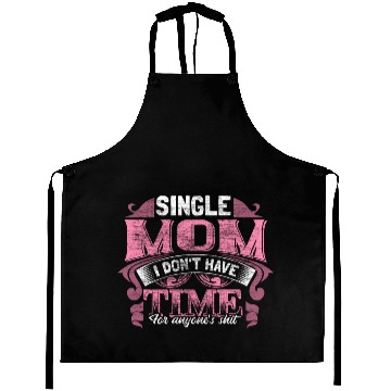 Discover Single Mother Mom Son Gift Idea Aprons