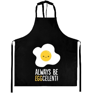 Discover Always Be Eggcelent Breakfast Fried Egg Aprons