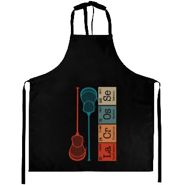 Discover Lacrosse Periodic Table Element Aprons, Lacrosse
