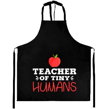 Discover Teacher of Tiny Humans Kindergarten PreK Teacher Aprons