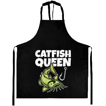 Discover Wels Catfish Design For A Catfish Queen Aprons