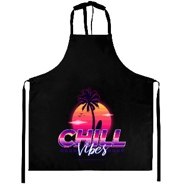 Discover Chill Vibes - Synthwave/Retrowave/Vaporwave 80s Aprons