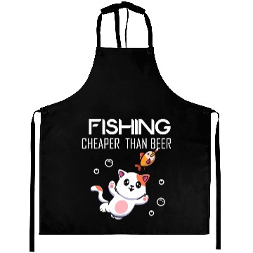 Discover Fishing Cheaper Than Beer Funny Retirement Plan Se Aprons