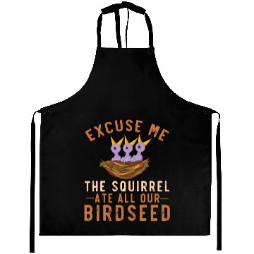Discover Squirrel Empty Birdfeeder Problem Garden Bird Aprons