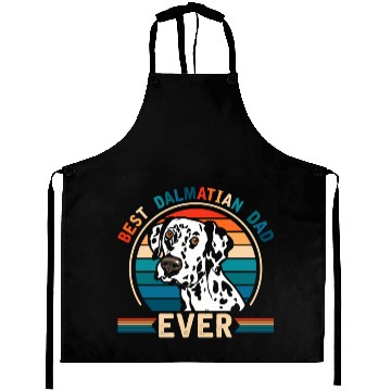 Discover Best Dalmatian Dad Dog Lover Aprons