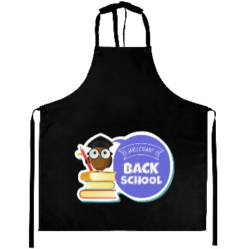 Discover Back to School Sticker Aprons