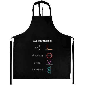 Discover All You Need is Love with Math Rainbow Aprons