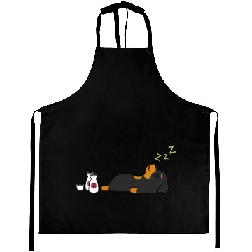 Discover Rottweiler Sake Drunk Aprons