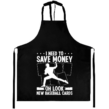 Discover Sports Cards I need to save money Card Collector Aprons