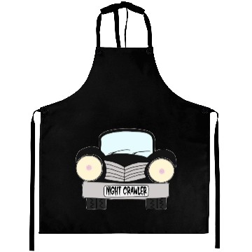 Discover Old Car Black Night Crawler Aprons