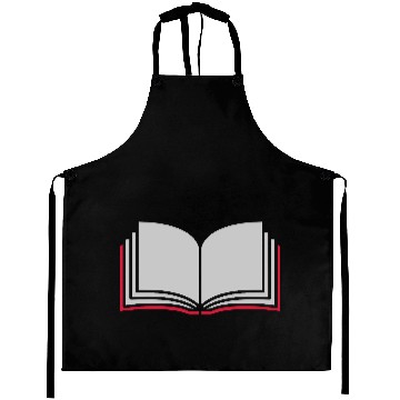 Discover learning open book pages Aprons