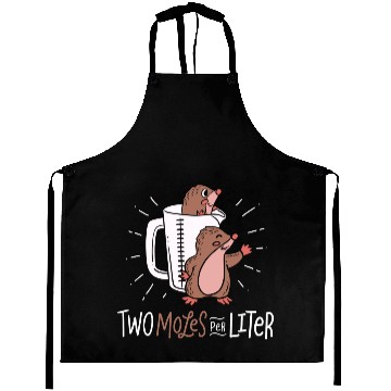 Discover Two Moles Per Liter Science Experiment Laboratory Aprons