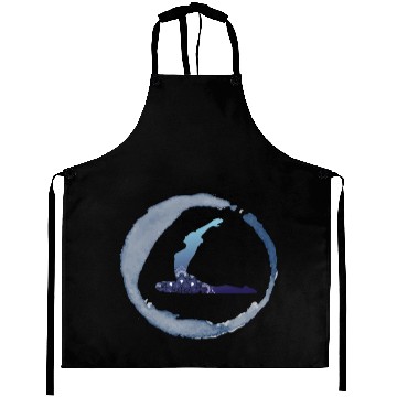 Discover Meditation Body With Water Color Aprons