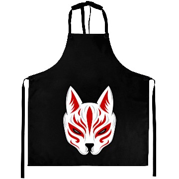 Discover Cat Kitsune Japan Aprons