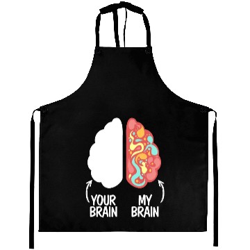 Discover Your Brain My Brain Embrace Neurodiversity ADHD Aprons