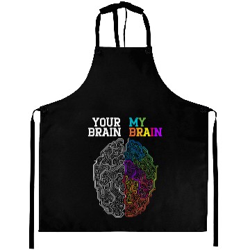 Discover Your Brain My Brain Embrace Neurodiversity ADHD Aprons