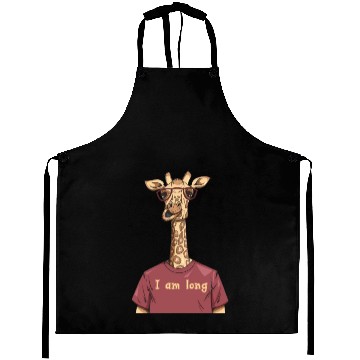 Discover Bitcoin Giraffe BTC Crypto Hodl Design Aprons