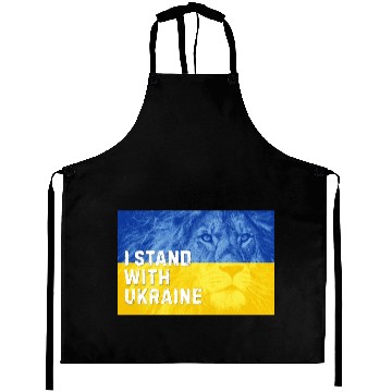 Discover Ukraine Independence Day. I Stand with Ukraine Aprons