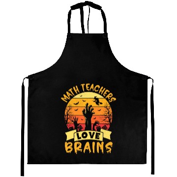 Discover Funny Math Teacher Halloween All Teachers Love Bra Aprons