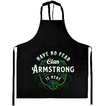 Discover Funny Scottish Clan Armstrong Tartan Have No Fear Aprons
