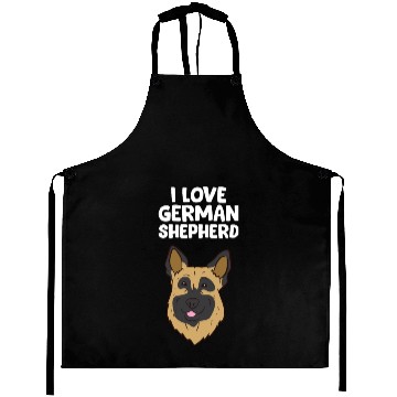 Discover German Shepherd - I love German Shepherd Aprons