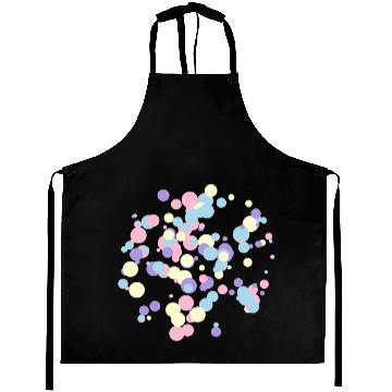 Discover abstract circles pattern Aprons