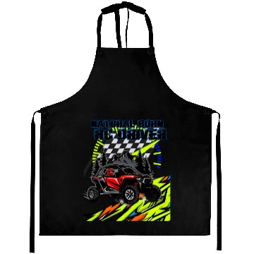 Discover Natural Born RC car Driver Racer Remote Controlled Aprons