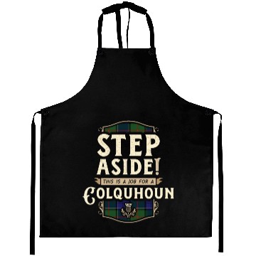 Discover Job for a Colquhoun Step Aside Scottish Clan Aprons