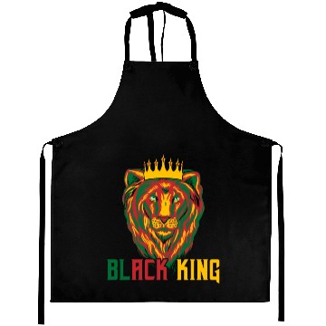 Discover African American Lion Aprons