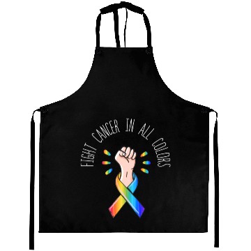 Discover Cancer Sucks In Every Color Fighter Fight Support Aprons